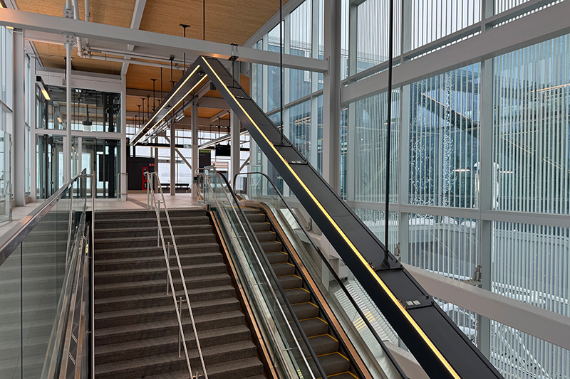 Réseau Express Métropolitain (REM) light metro transit in Montréal